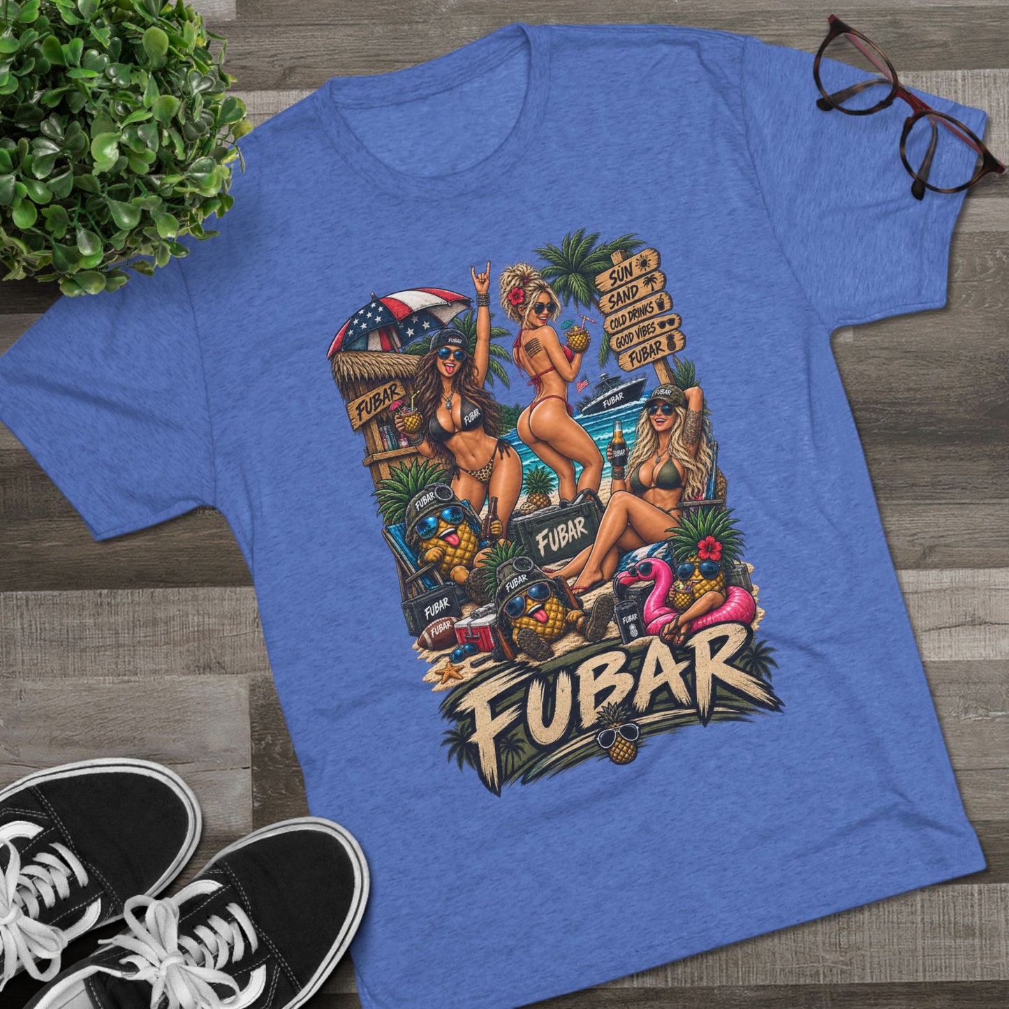 Men's FUBAR Beach Party T-Shirt