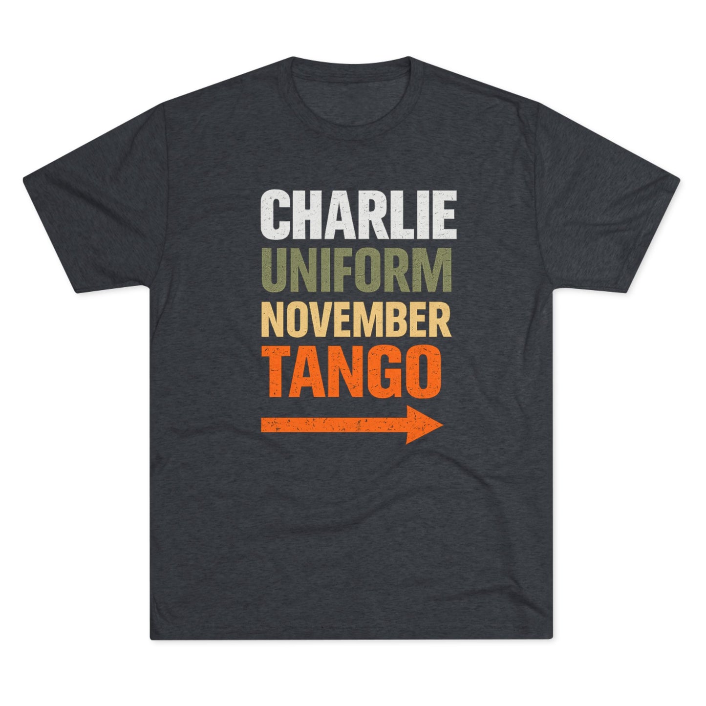Charlie Uniform November Tango T‑Shirt