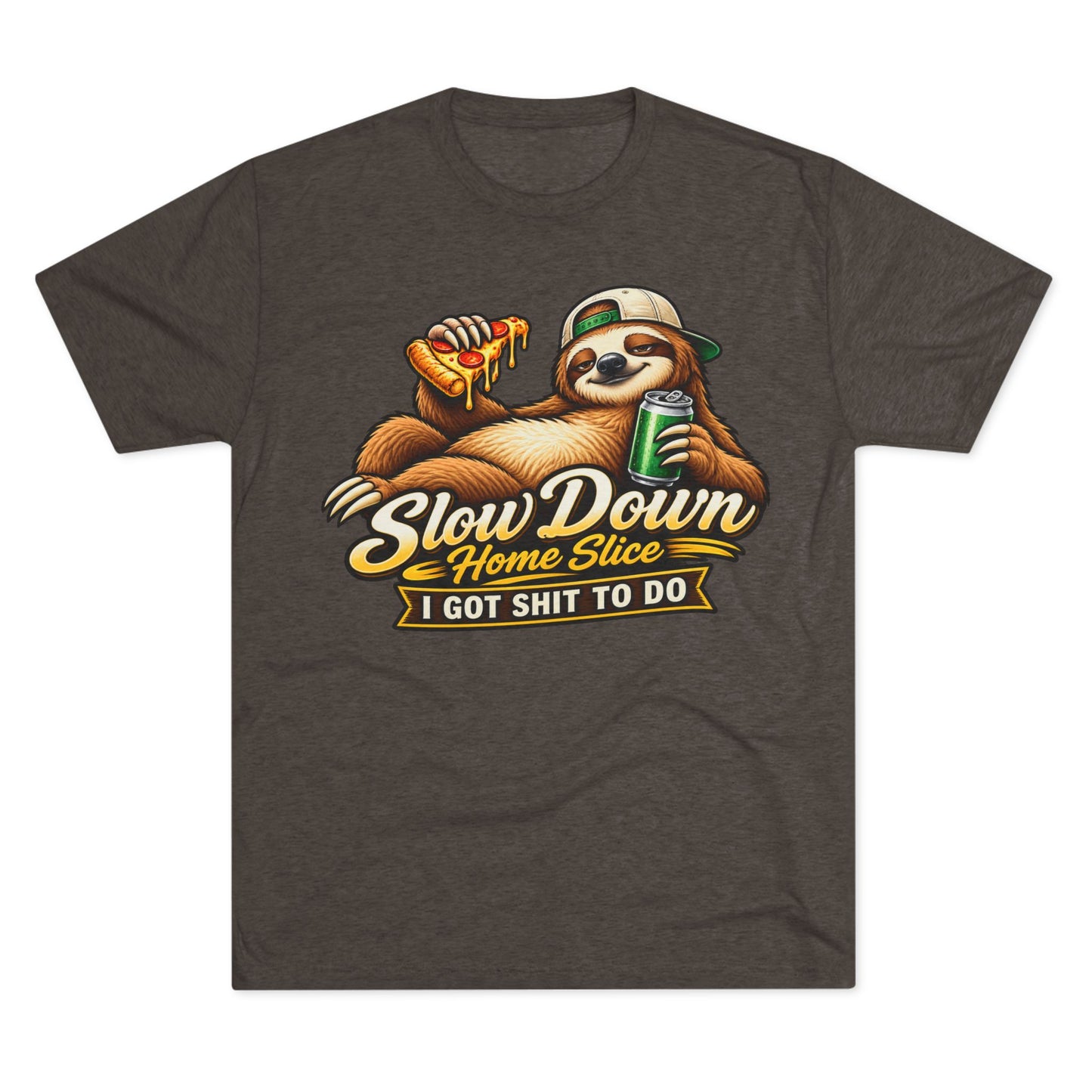 Sloth 'Slow Down Home Slice' Tee