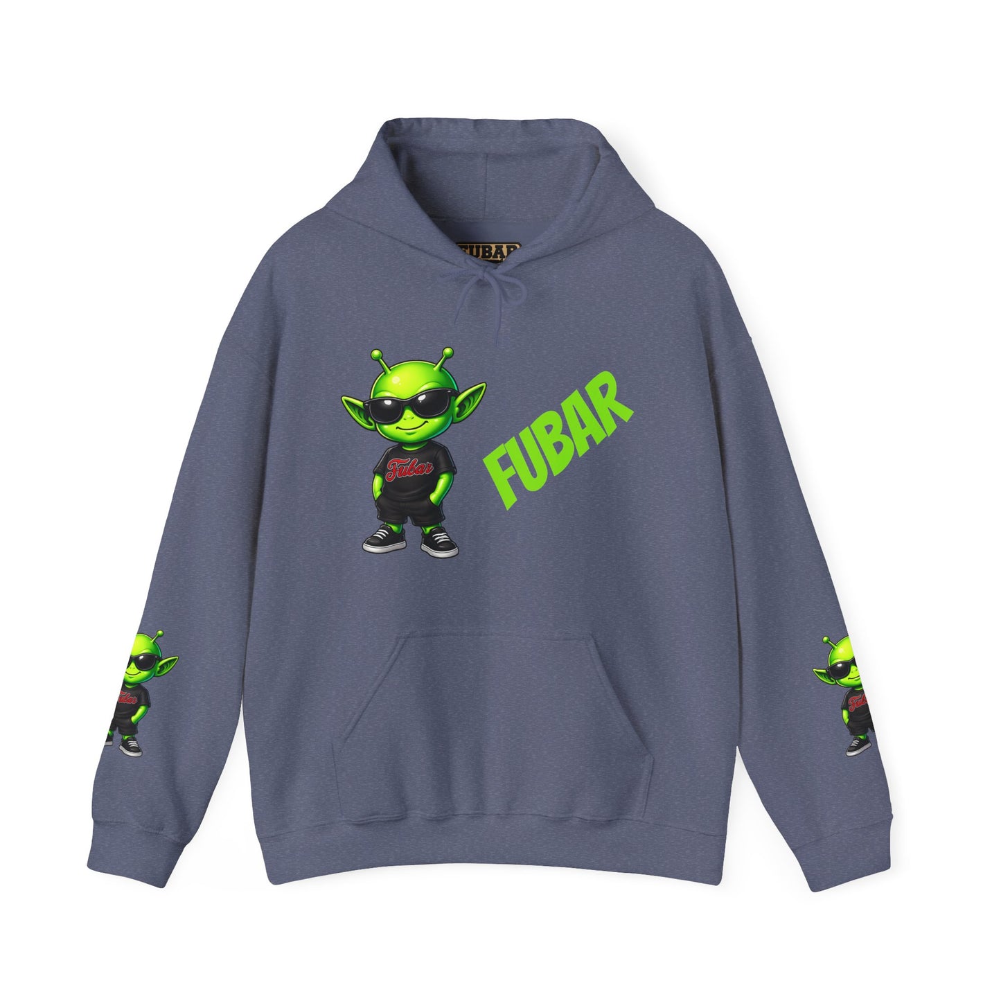 FUBAR Alien Logo Hoodie
