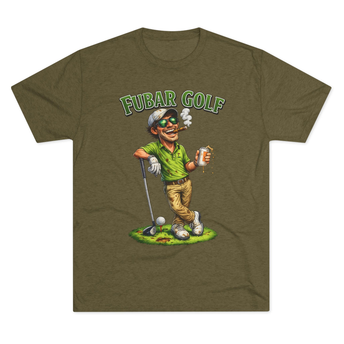 FUBAR Golf Cartoon Shirt