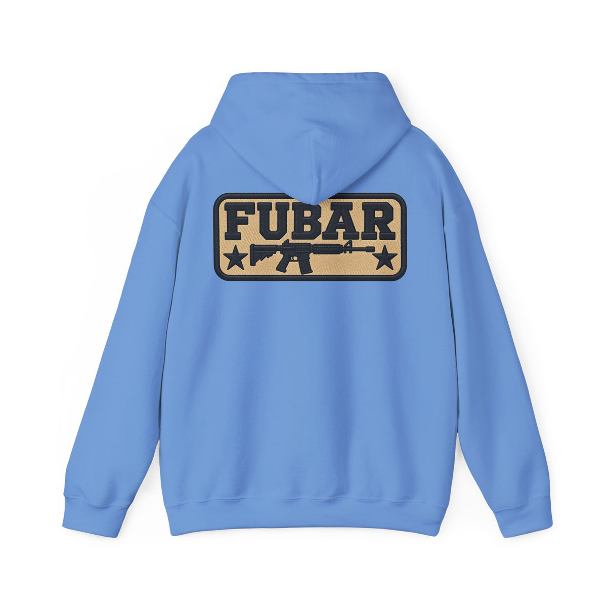 FUBAR Skull Hoodie – Tactical Skull & Rifle Graphic Pullover