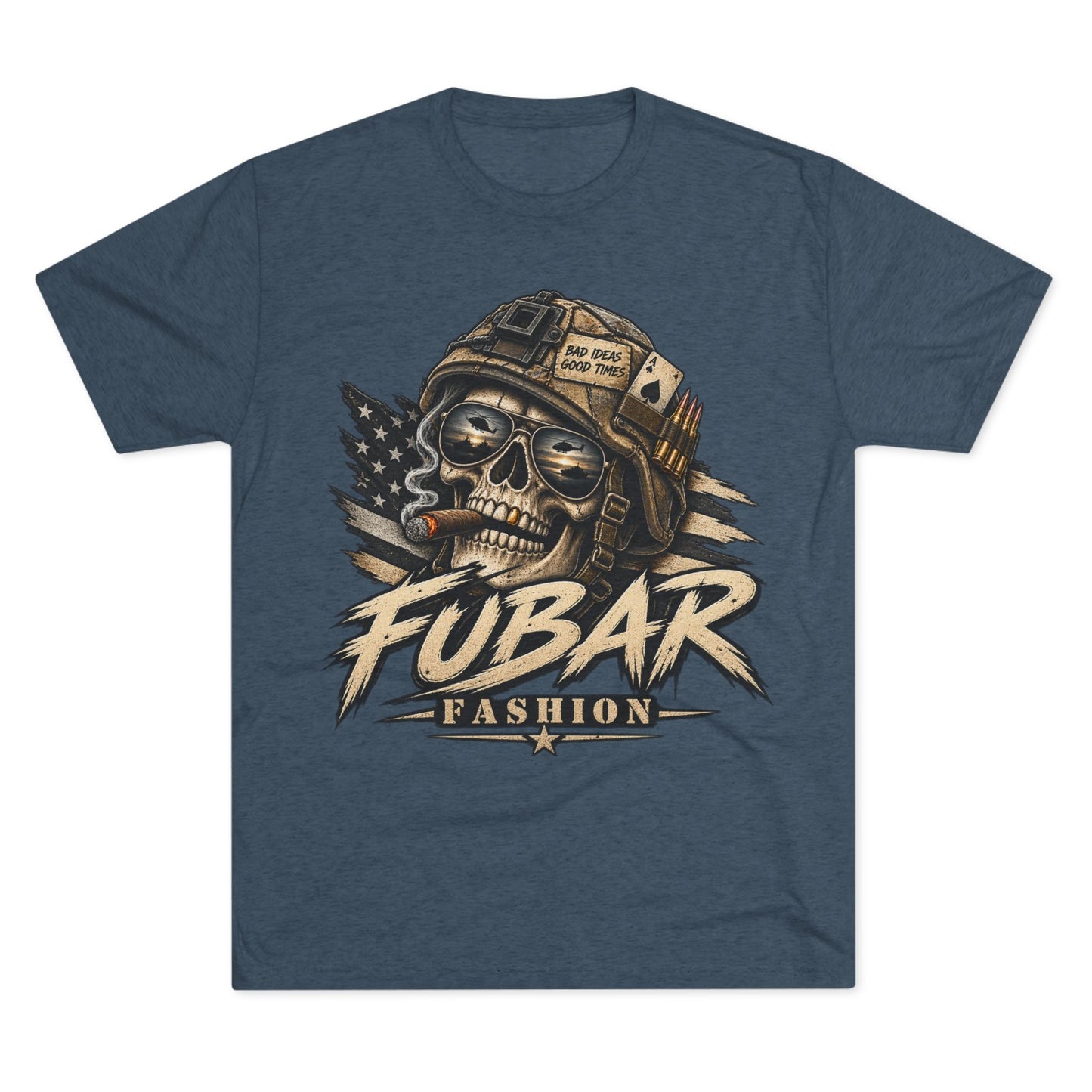 Skull Soldier FUBAR Graphic Tee