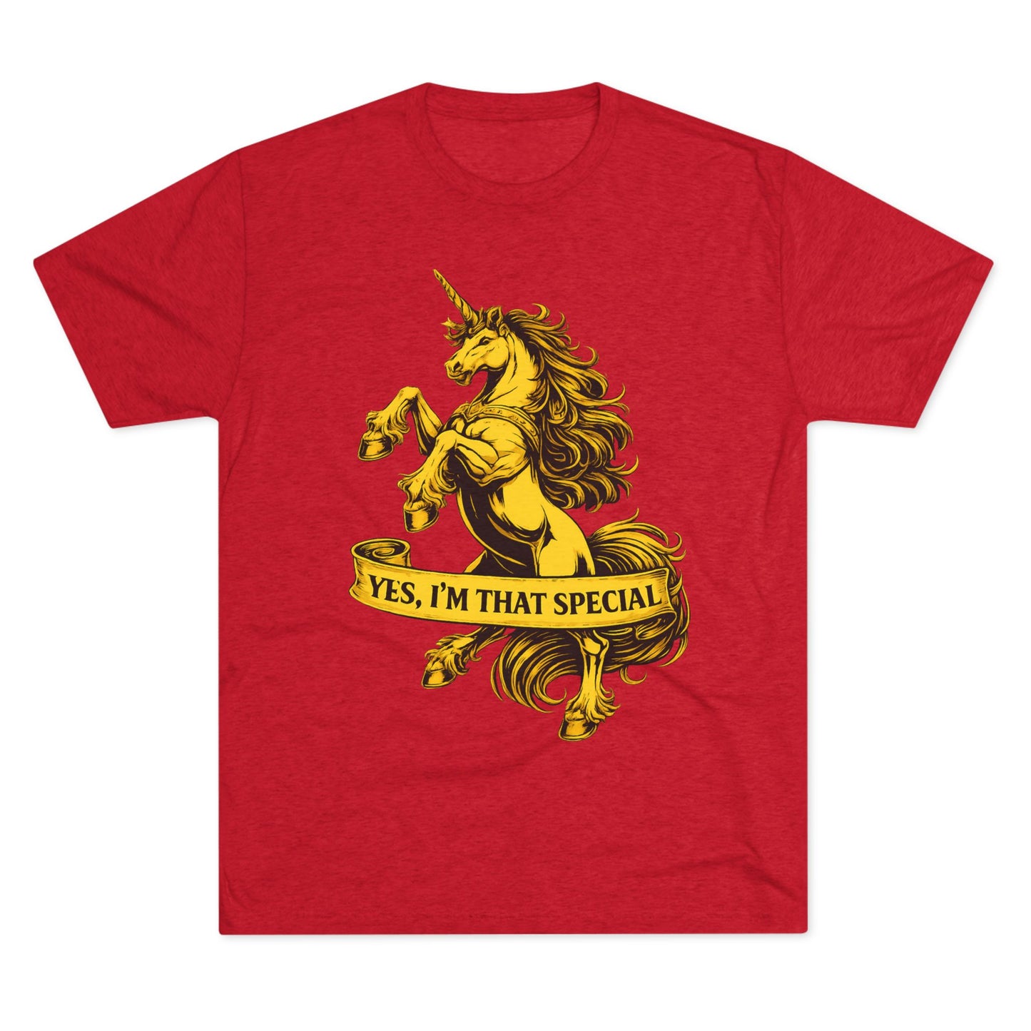 Yes I'm That Special Unicorn Tee — FUBAR Graphic Crew Shirt
