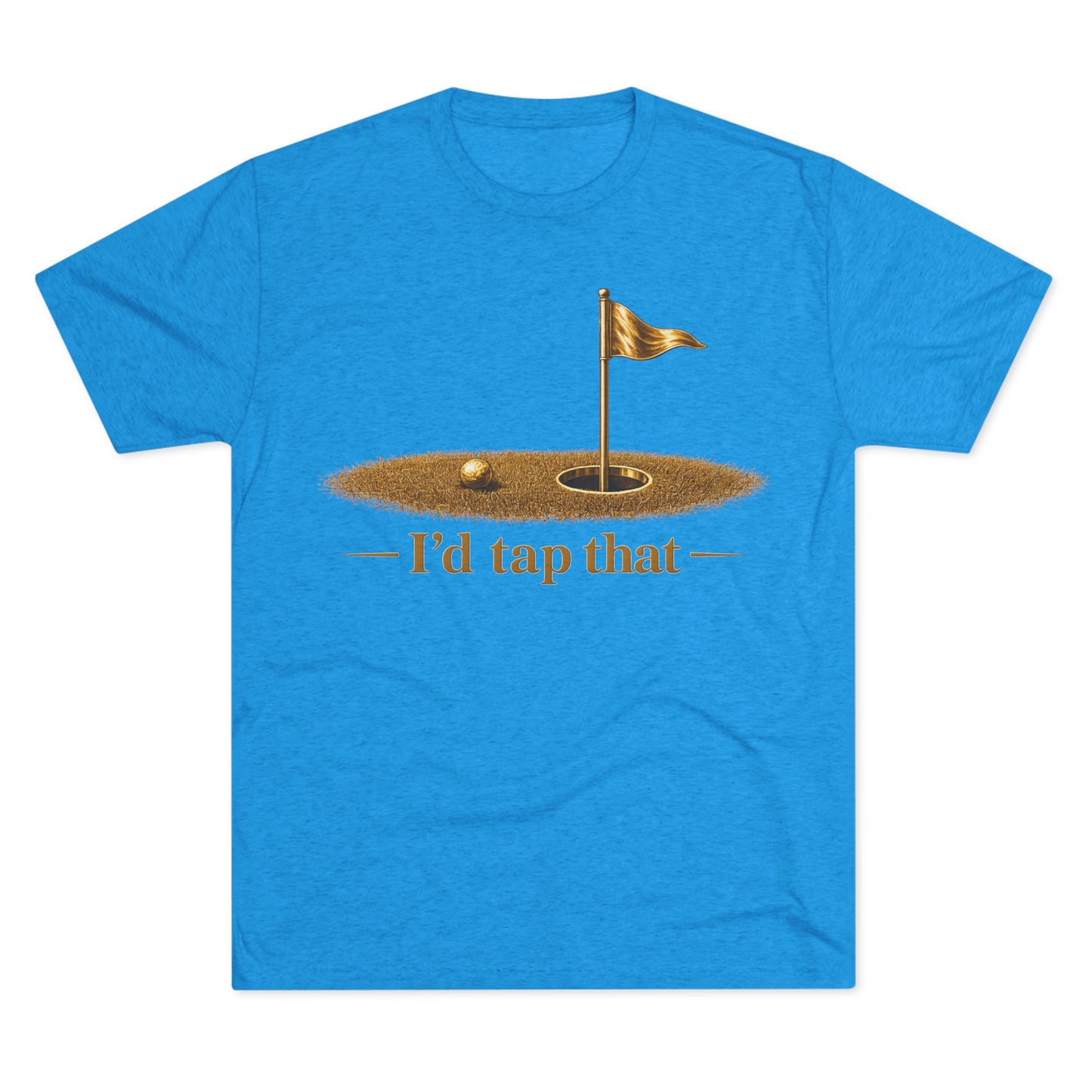 "I'd Tap That" with Skull Cigar FUBAR Back Graphic