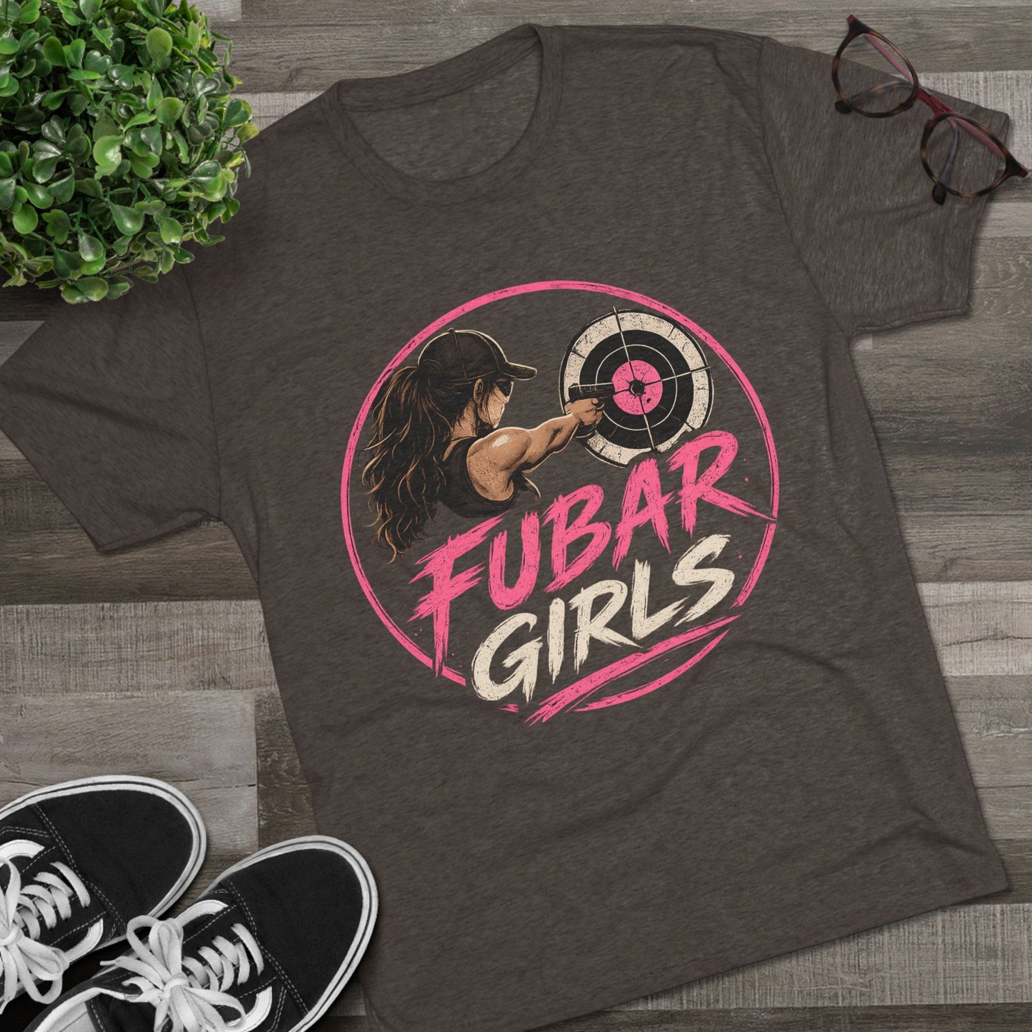 FUBAR Girls Target Shooting Tee