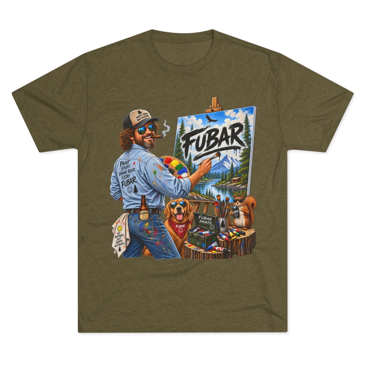 FUBAR Painter Graphic Tee