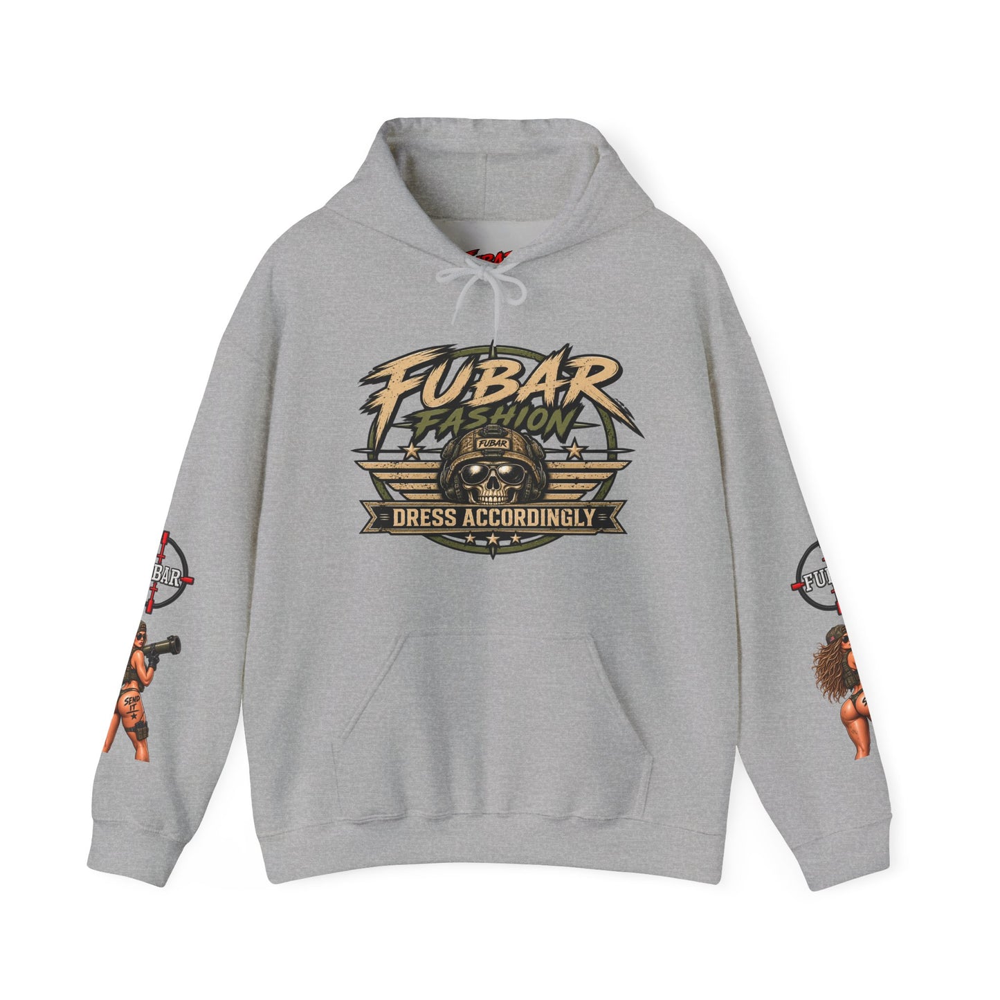 Disabled Veteran Hoodie — FUBAR Fashion "Dress Accordingly"