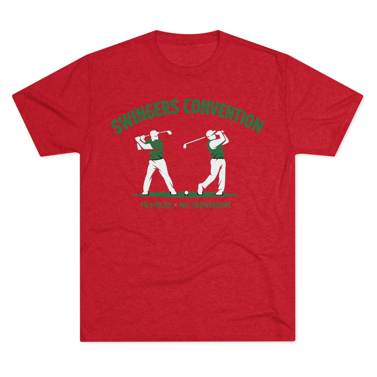 “18 Holes • No Judgement” Funny Golf Shirt
