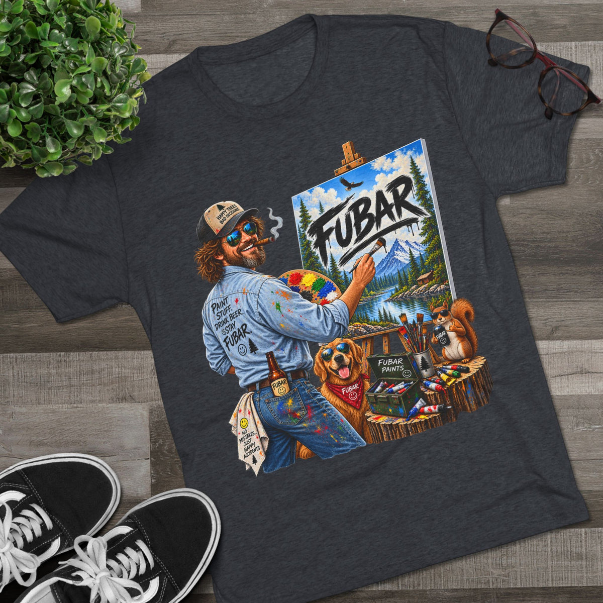 FUBAR Painter Graphic Tee