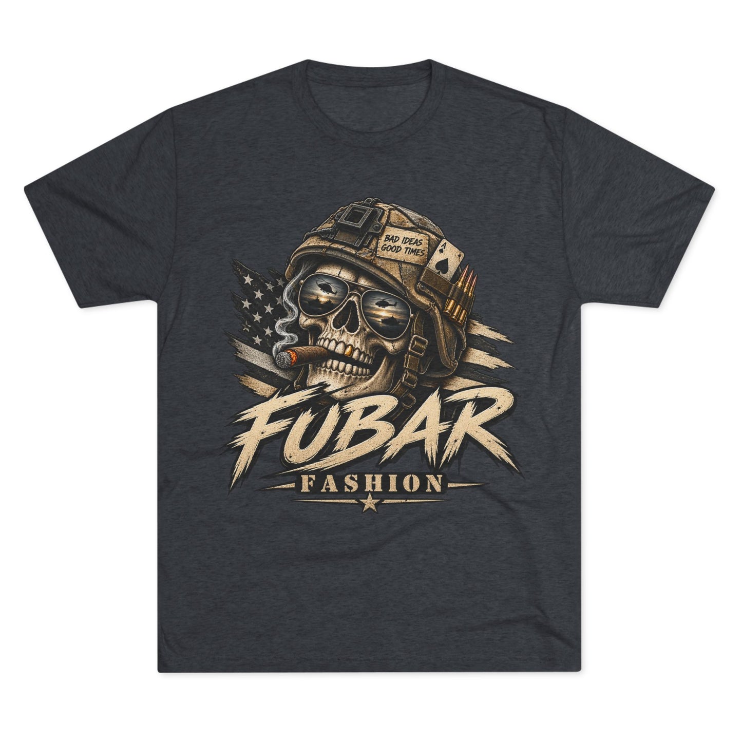 Skull Soldier FUBAR Graphic Tee
