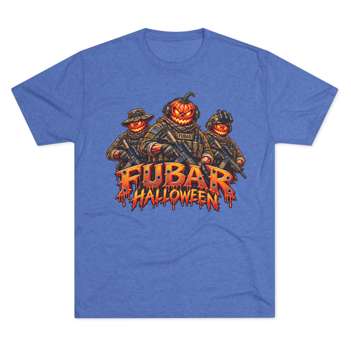 Halloween FUBAR Pumpkin Soldiers T-Shirt