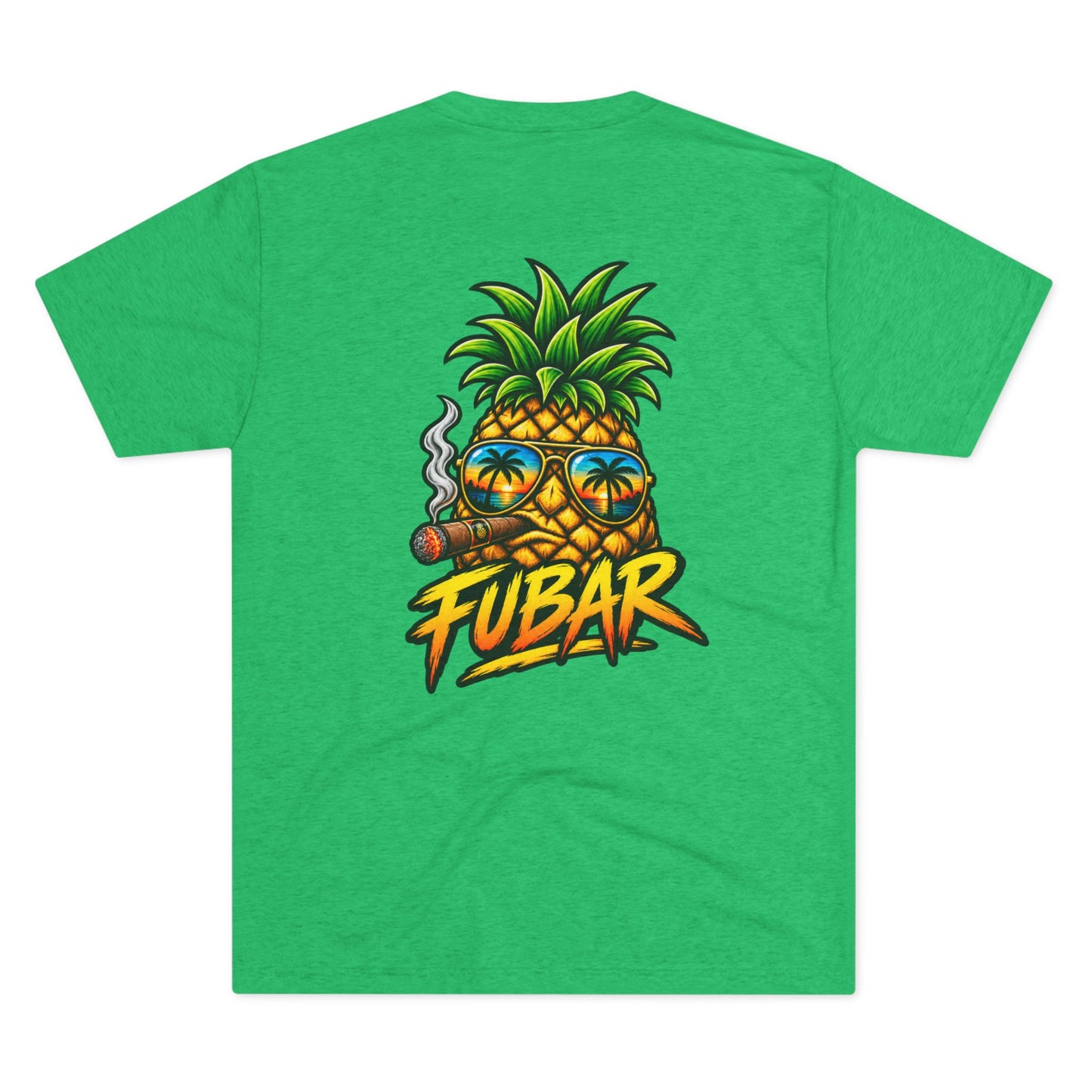 Classic FUBAR Pineapple Graphic (Green Tee)