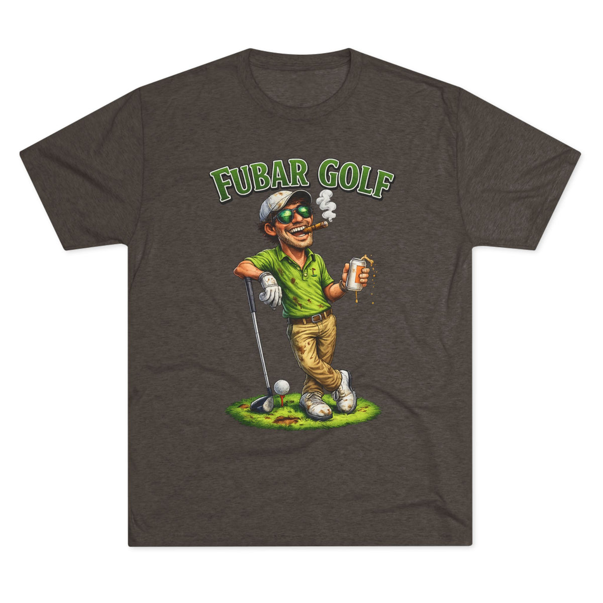 FUBAR Golf Cartoon Shirt