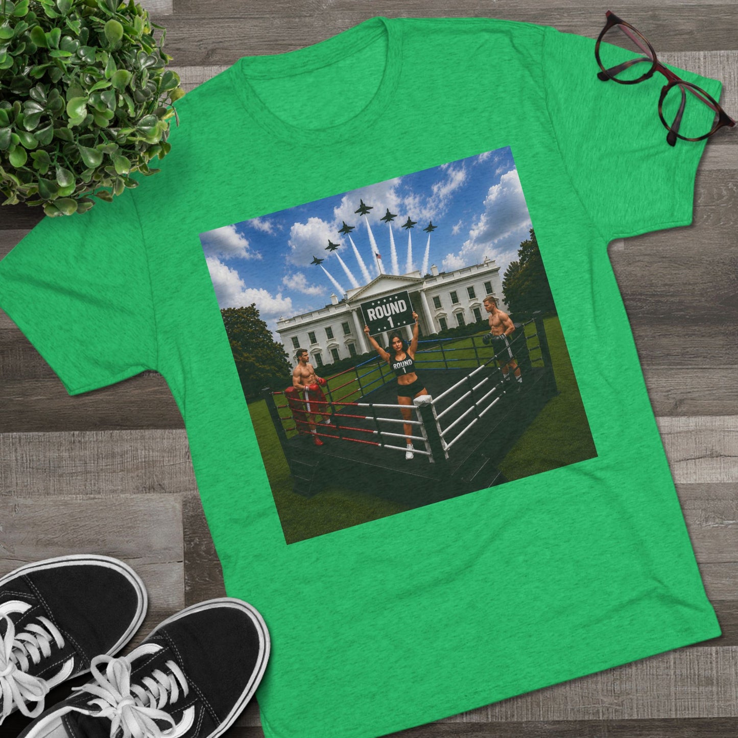 Fight Night White House Graphic Tee