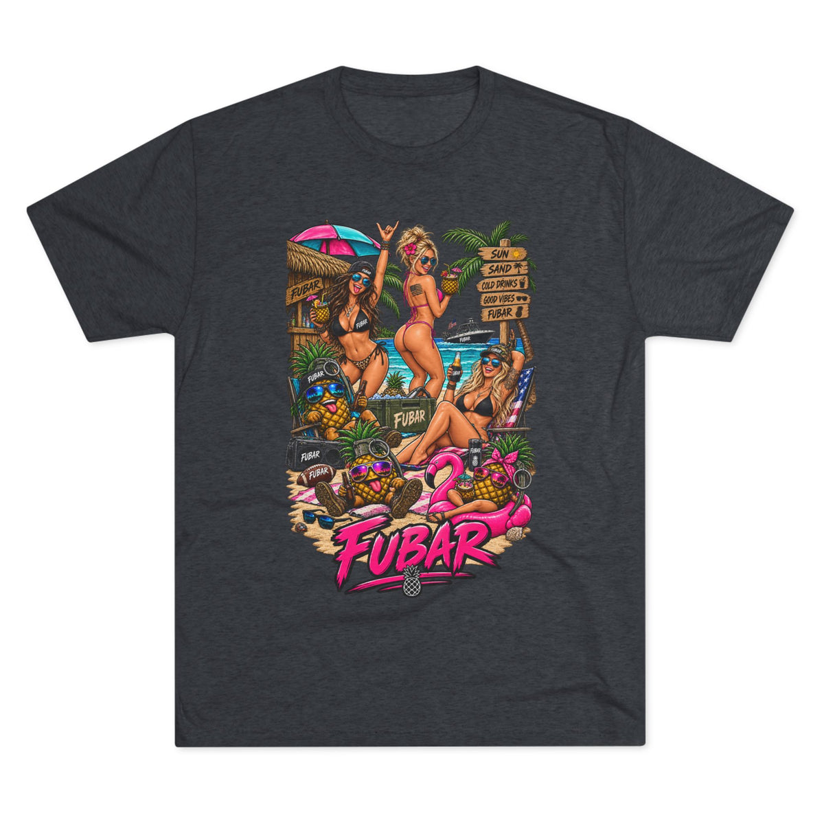 Women's FUBAR Beach Party T‑Shirt
