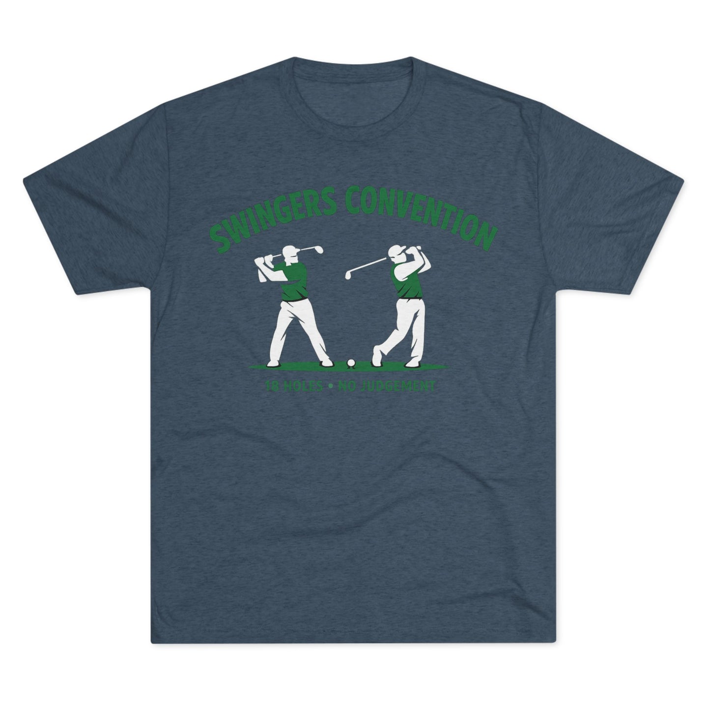 “18 Holes • No Judgement” Funny Golf Shirt