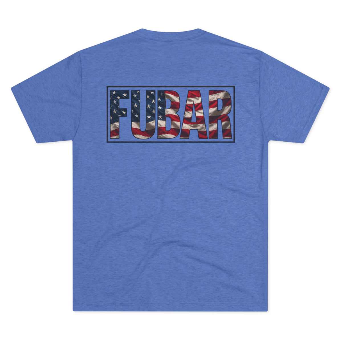 Neon Silhouette Front & American Flag “FUBAR” Back
