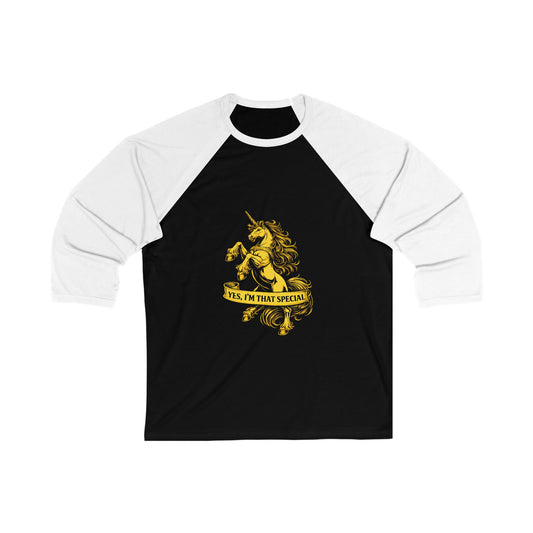 Women's Unicorn Crest Baseball (T-Shirt)