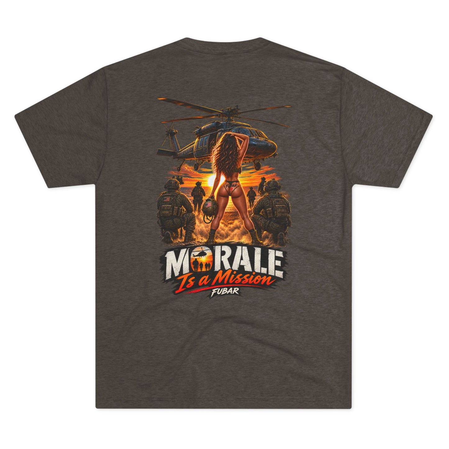 "Morale Is a Mission" Crew Shirt