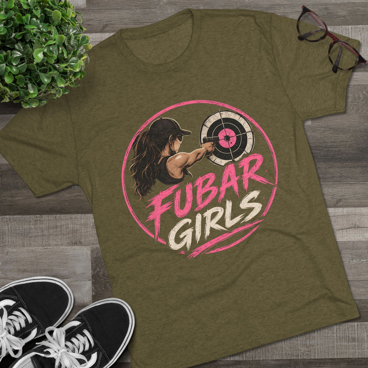 FUBAR Girls Target Shooting Tee