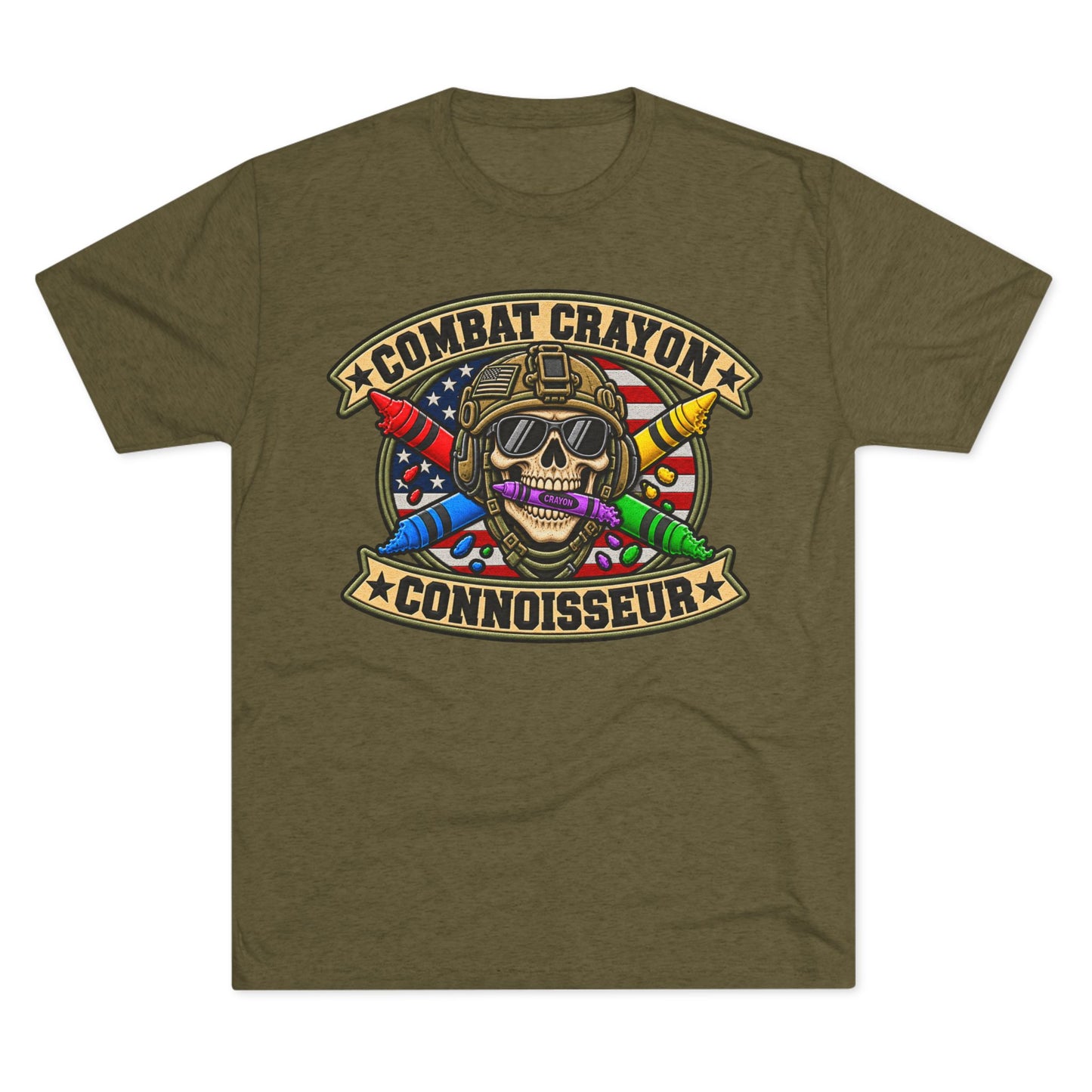 Combat Crayon Connoisseur T-Shirt