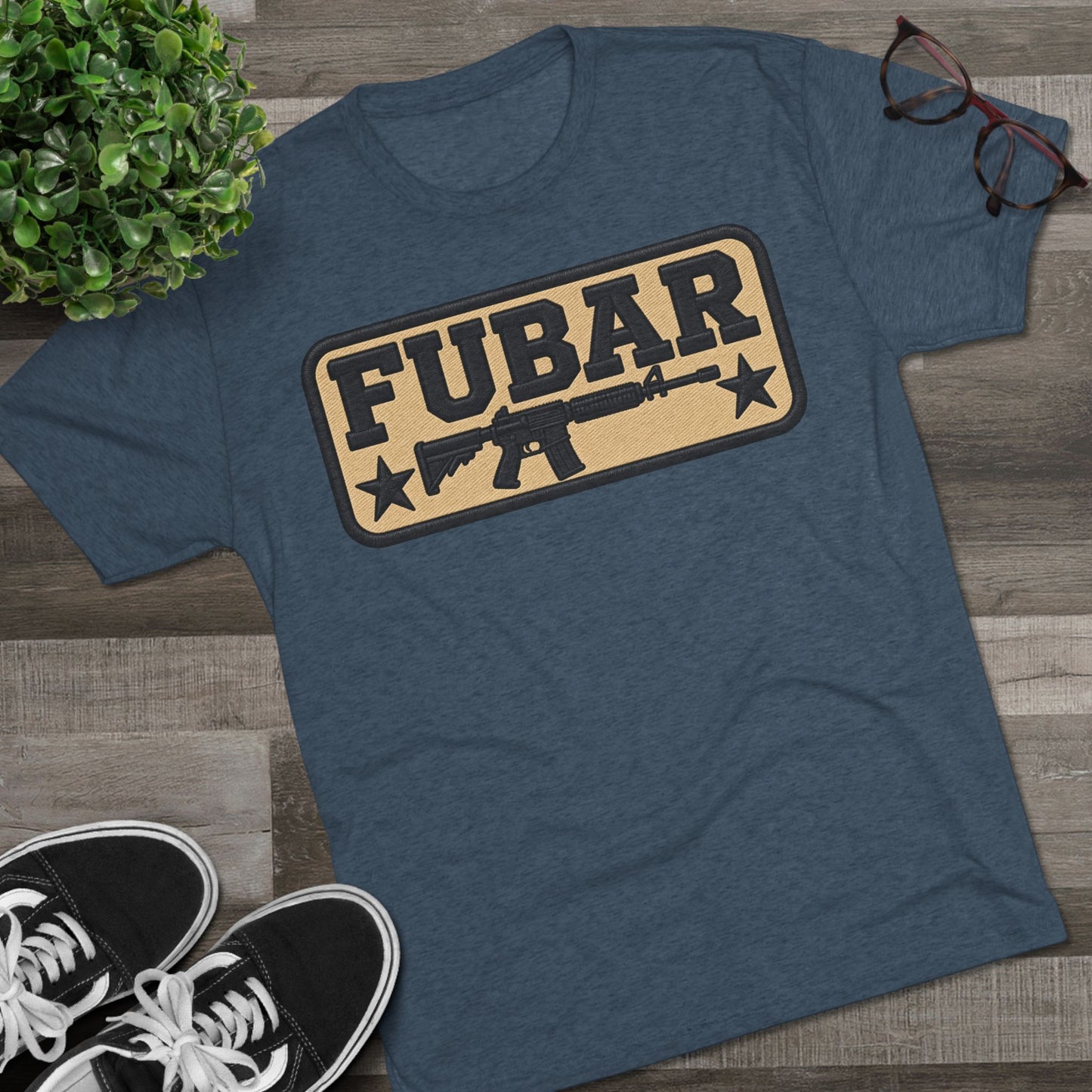 FUBAR Military Graphic Tee — Female Beach Run