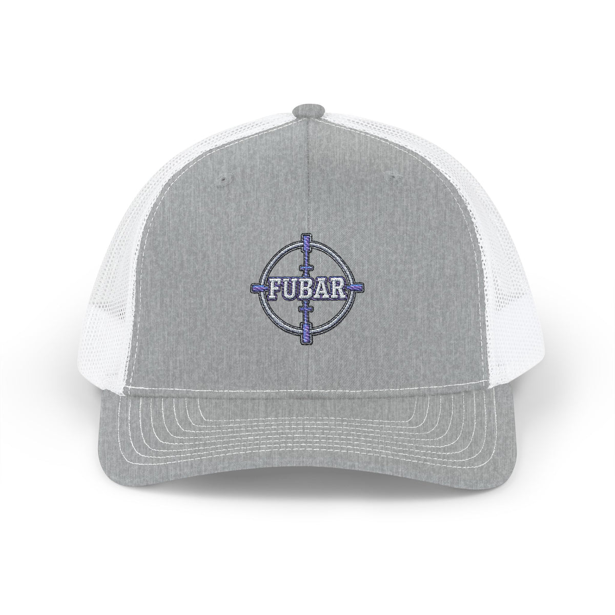 Richardson FUBAR Target Snapback Trucker Cap (Embroidered)