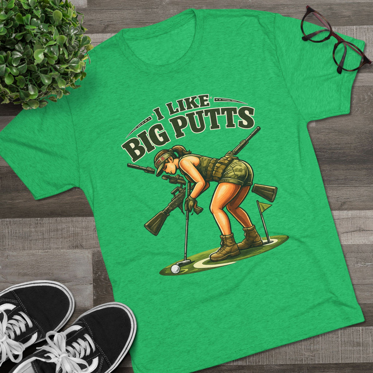 "I Like Big Putts" Graphic Shirt