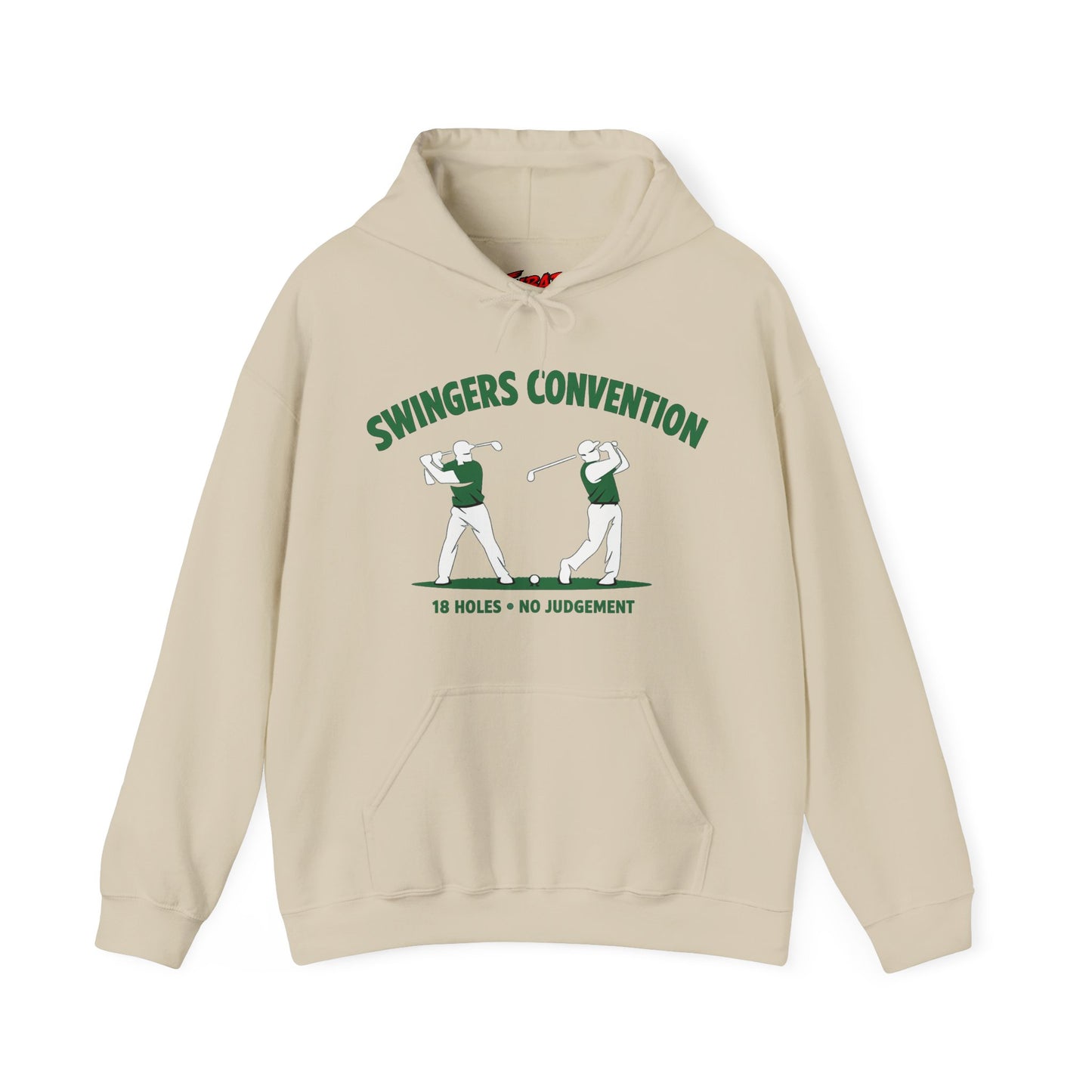 Swingers Convention Hoodie (“18 Holes • No Judgement”)