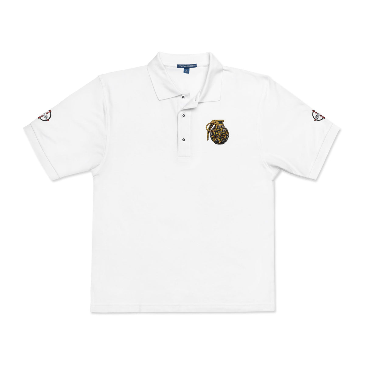 Embroidered Grenade Polo Shirt