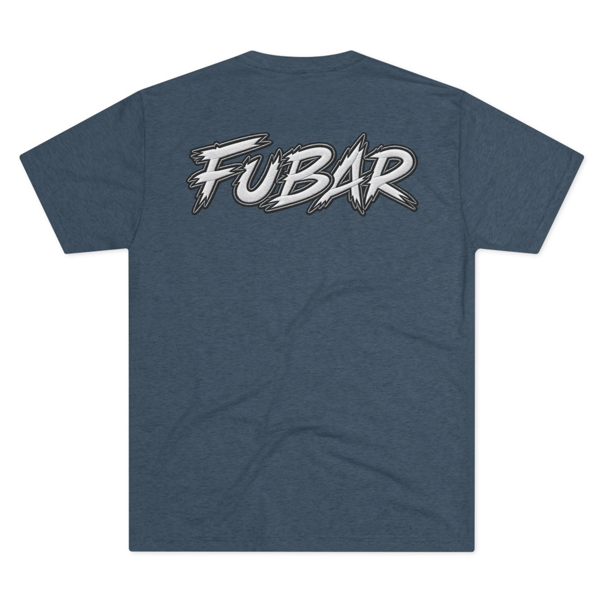 FUBAR Graphic Tee — Distressed American Flag Crew Shirt