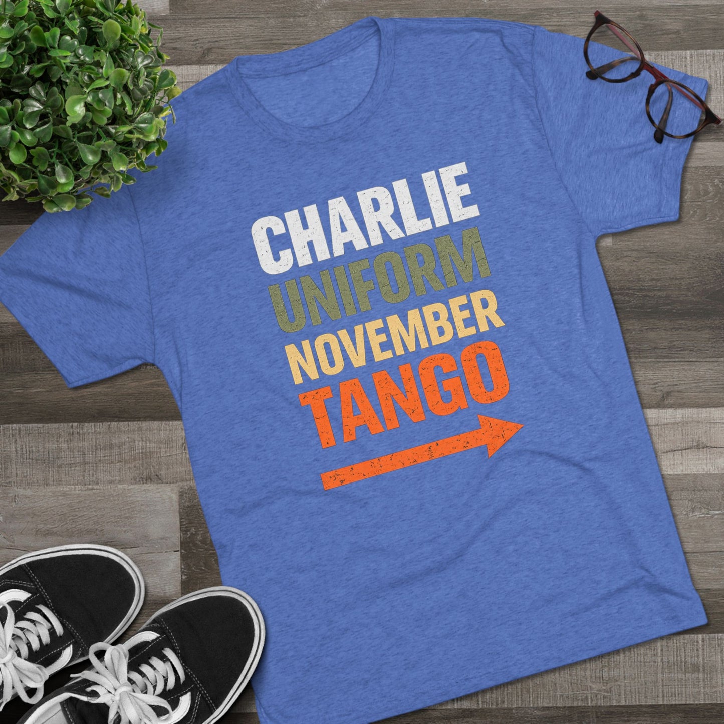 Charlie Uniform November Tango T‑Shirt