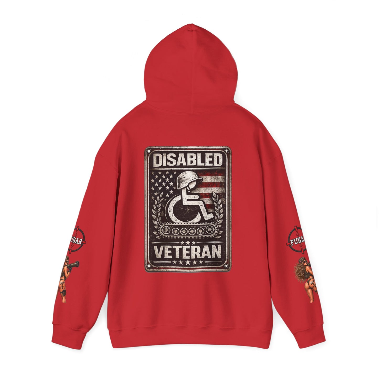 Disabled Veteran Hoodie — FUBAR Fashion "Dress Accordingly"