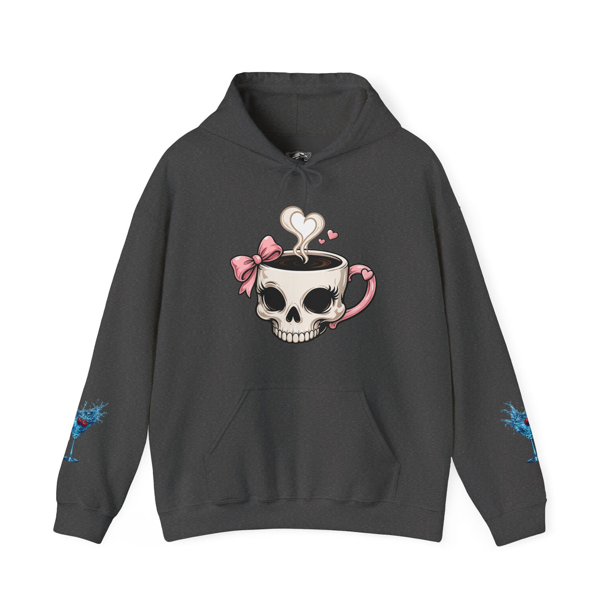 Women's Skull Coffee Hoodie
