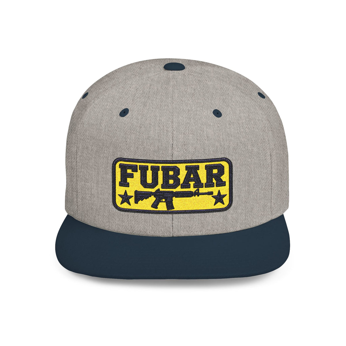 FUBAR Flat Bill Snapback Hat – Tactical Patch Cap