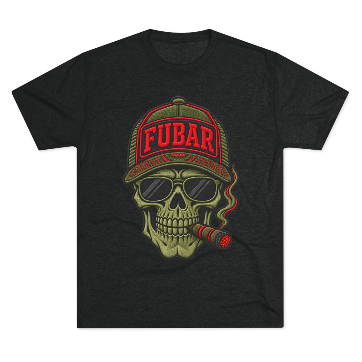 'Same People Different Battles' Patriotic Skull T-Shirt