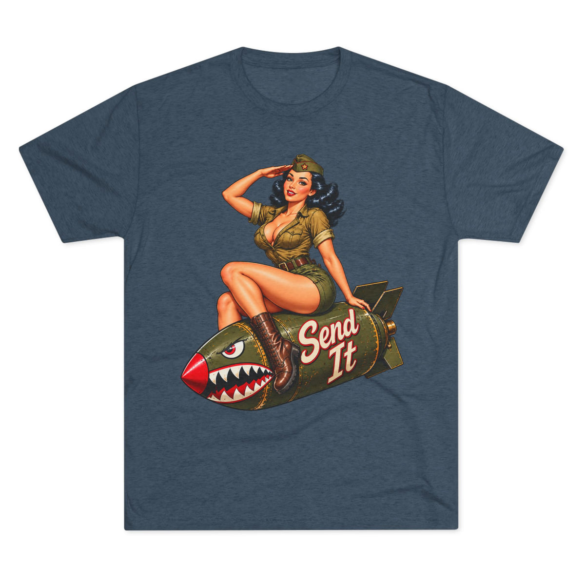 Send It Pinup Bomb Tee