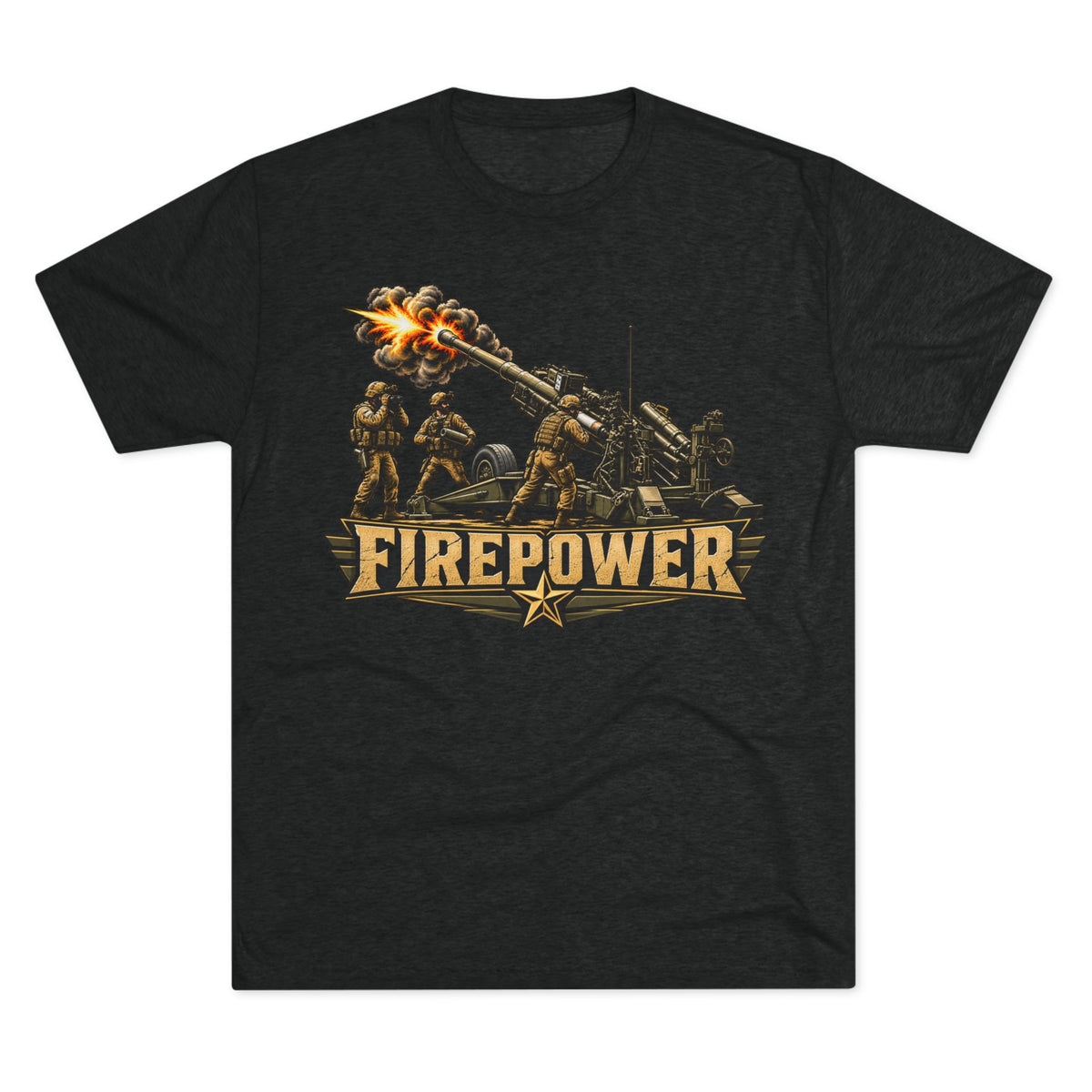 Firepower Military T‑Shirt