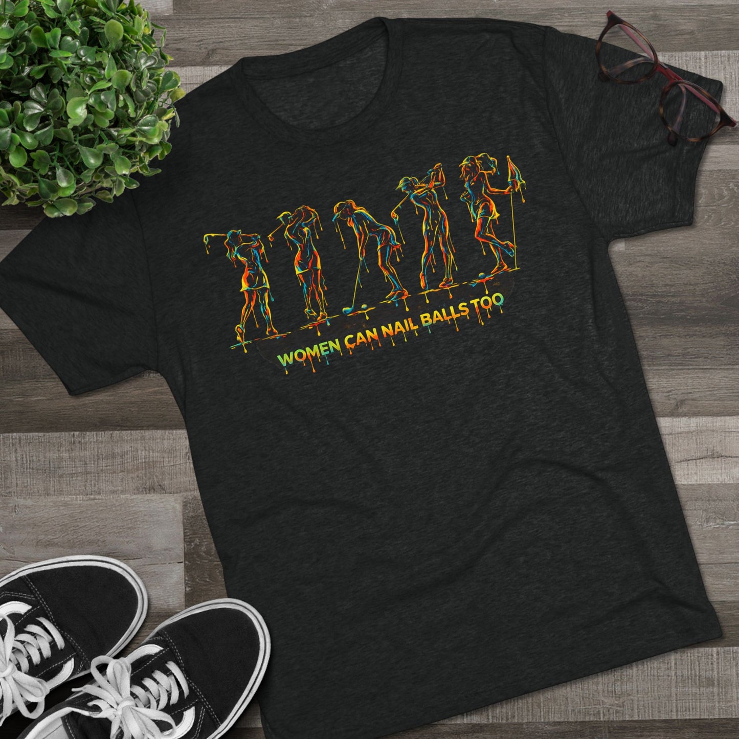 Women Can Nail Balls Tee