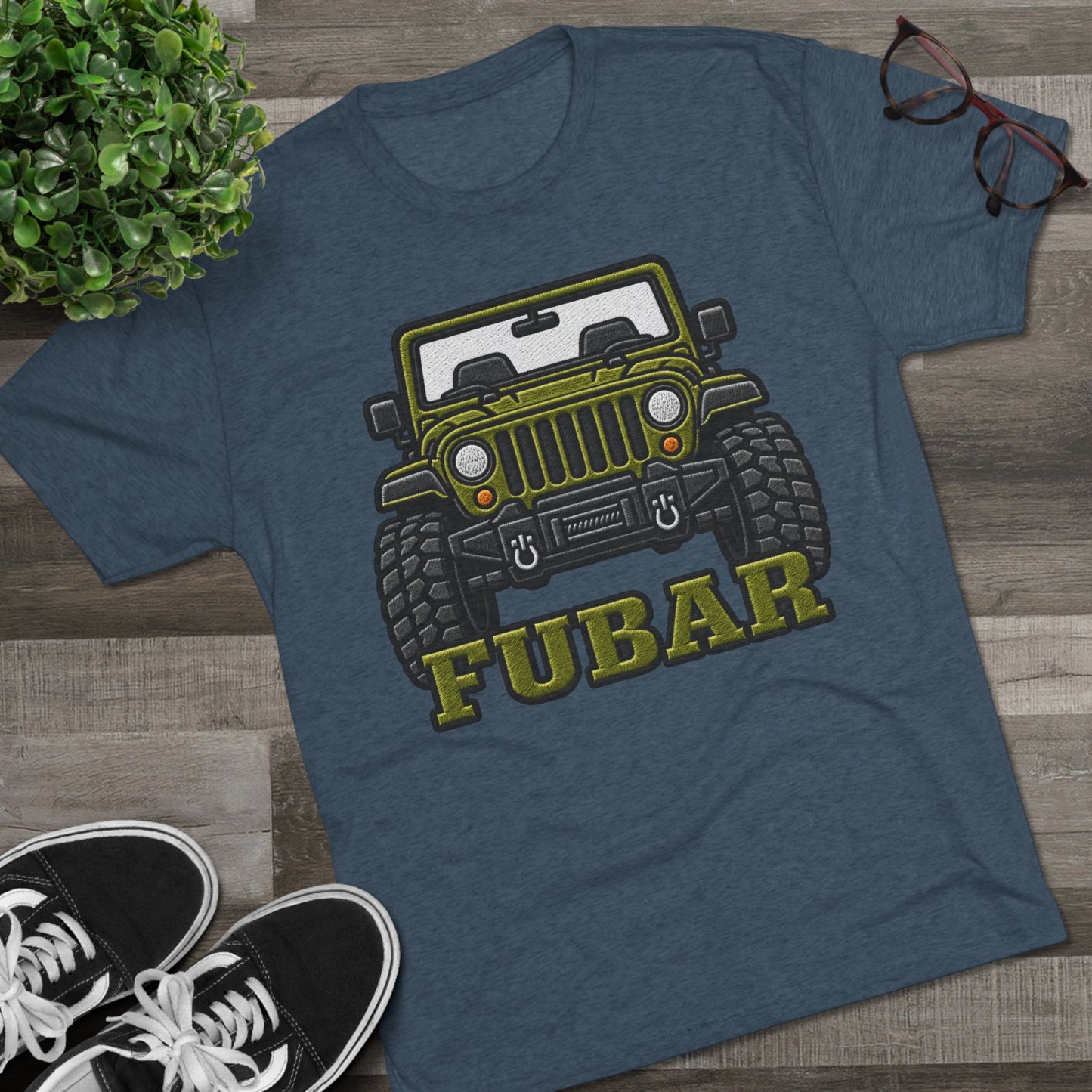 FUBAR Military Jeep T‑Shirt