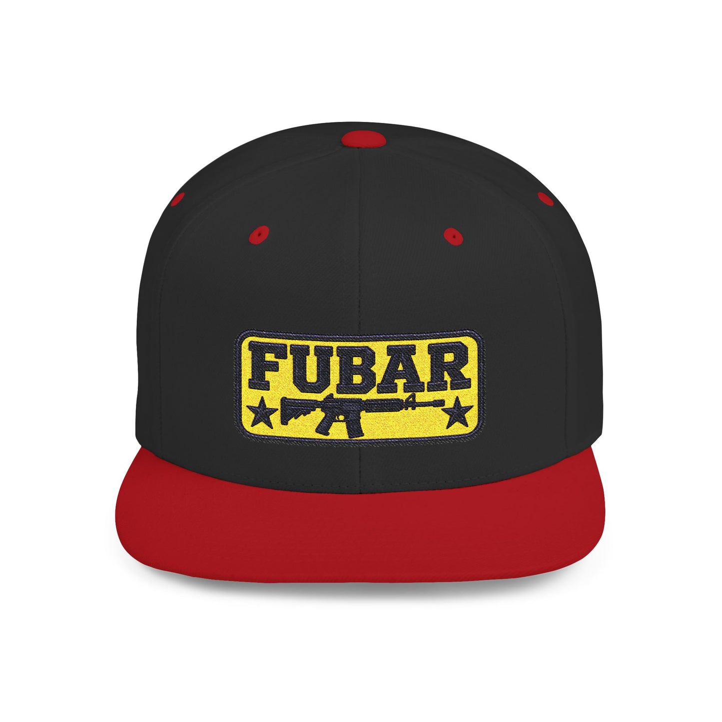 FUBAR Flat Bill Snapback Hat – Tactical Patch Cap