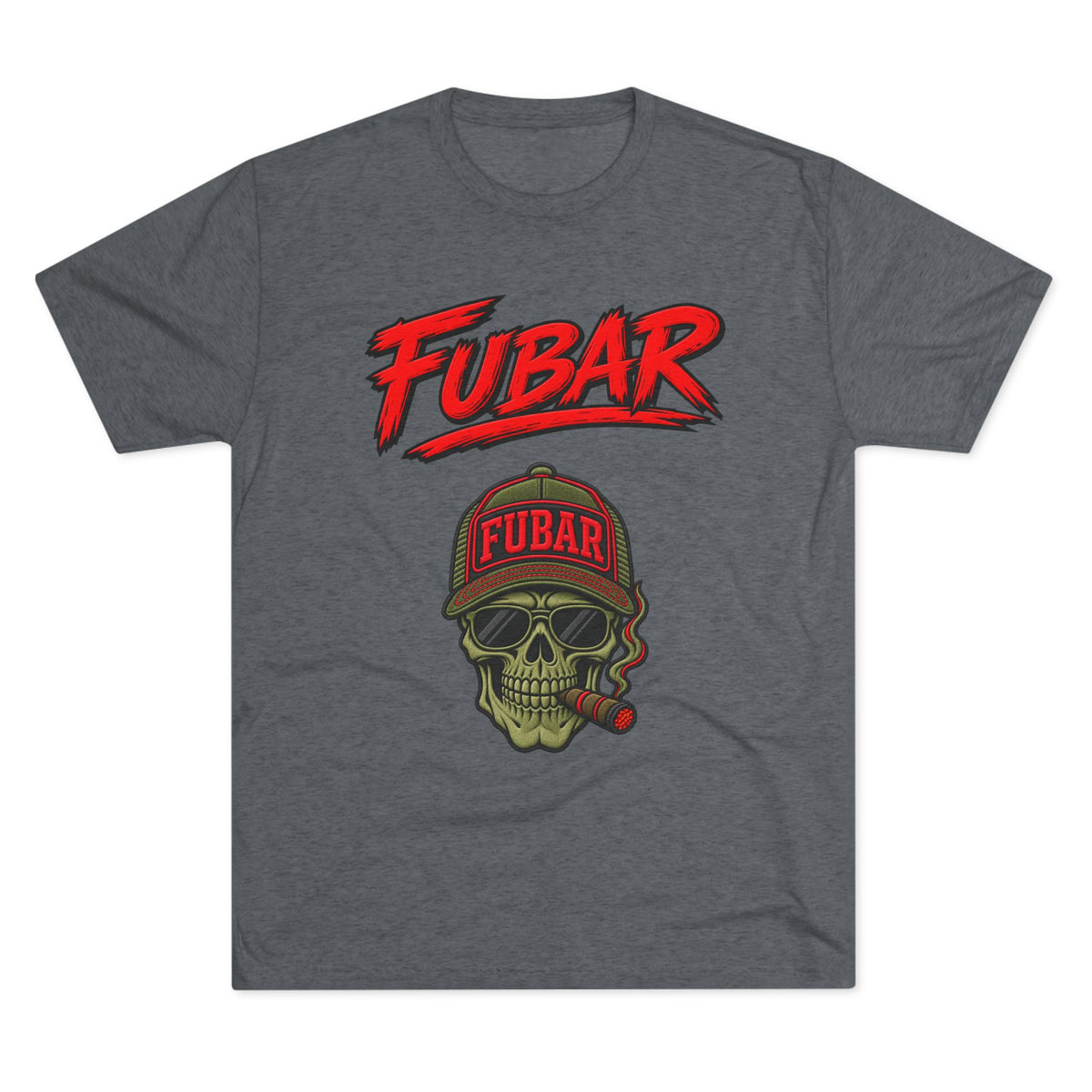 FUBAR Skull & Crest Tee