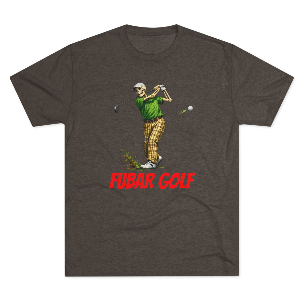 'FUBAR Golf' Vintage Golfer Graphic Tee