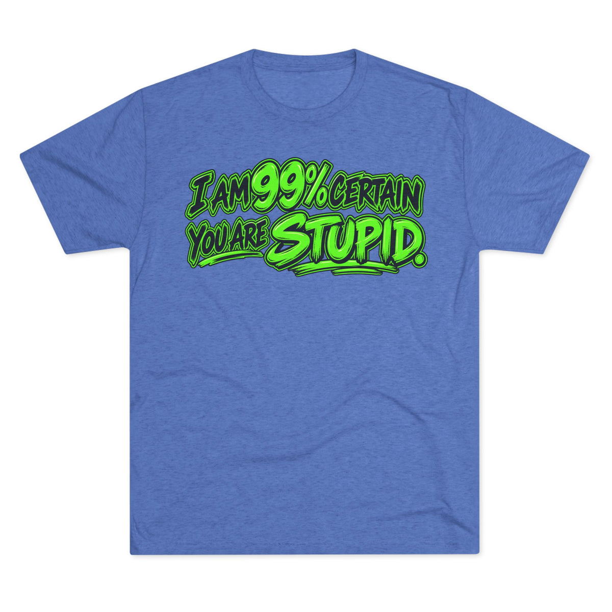 “I Am 99% Certain You Are Stupid”
