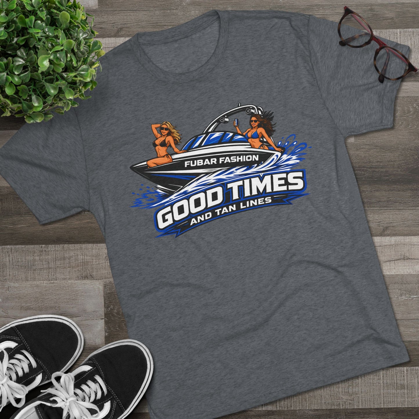 Good Times and Tan Lines Boat T‑Shirt