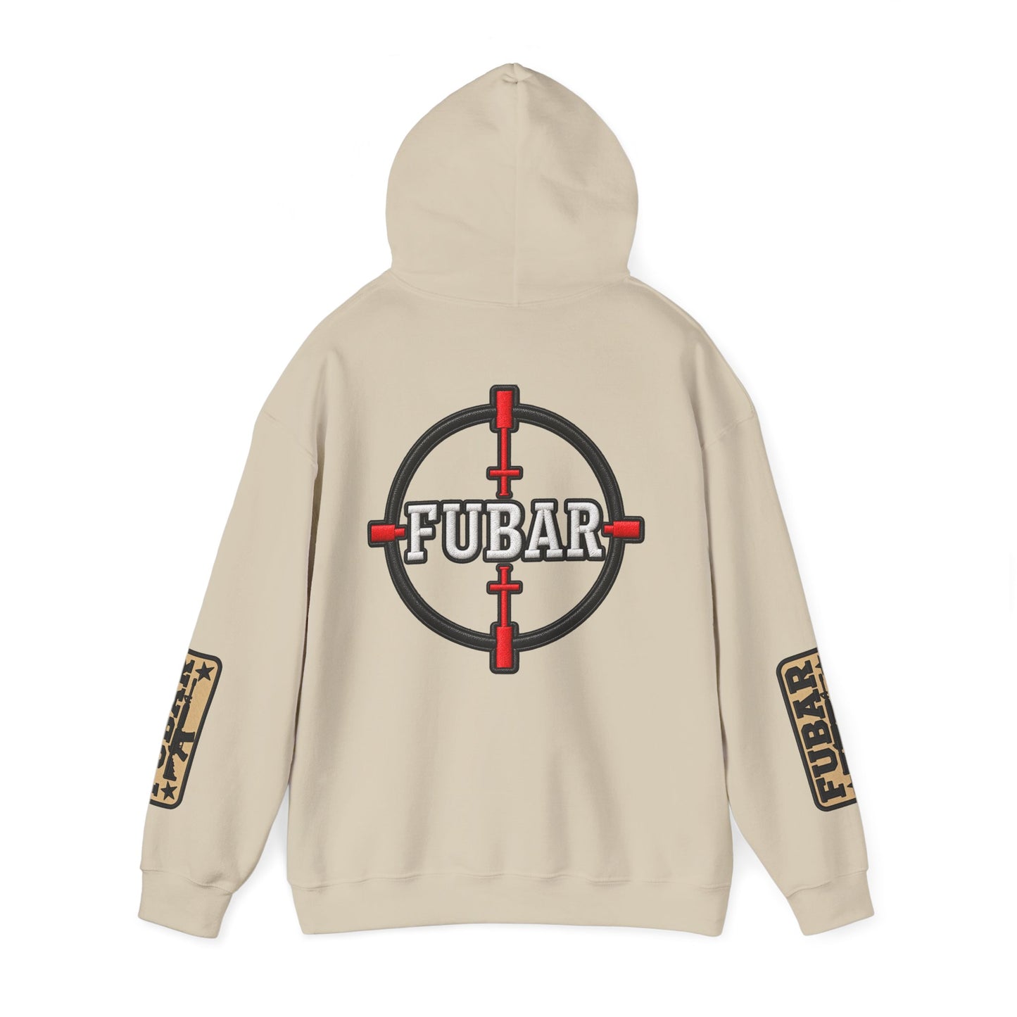 FUBAR Target Logo Hoodie