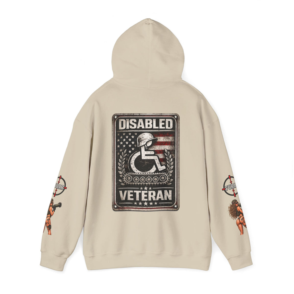 Disabled Veteran Hoodie — FUBAR Fashion "Dress Accordingly"