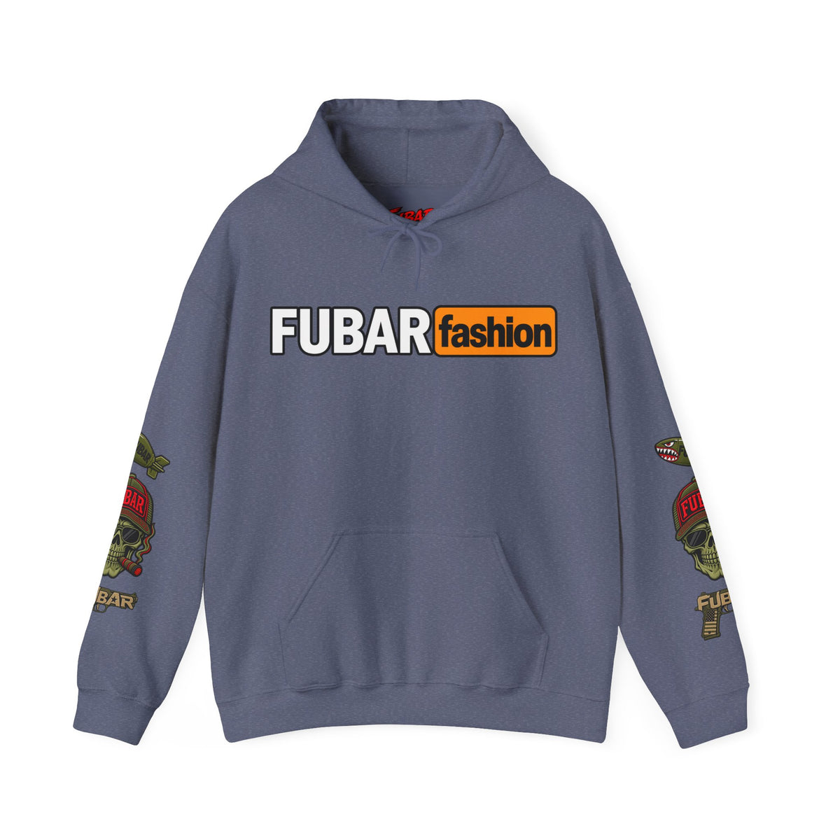 FUBAR Fashion Hoodie — Pin-Up Bomber Girl Graphic Pullover