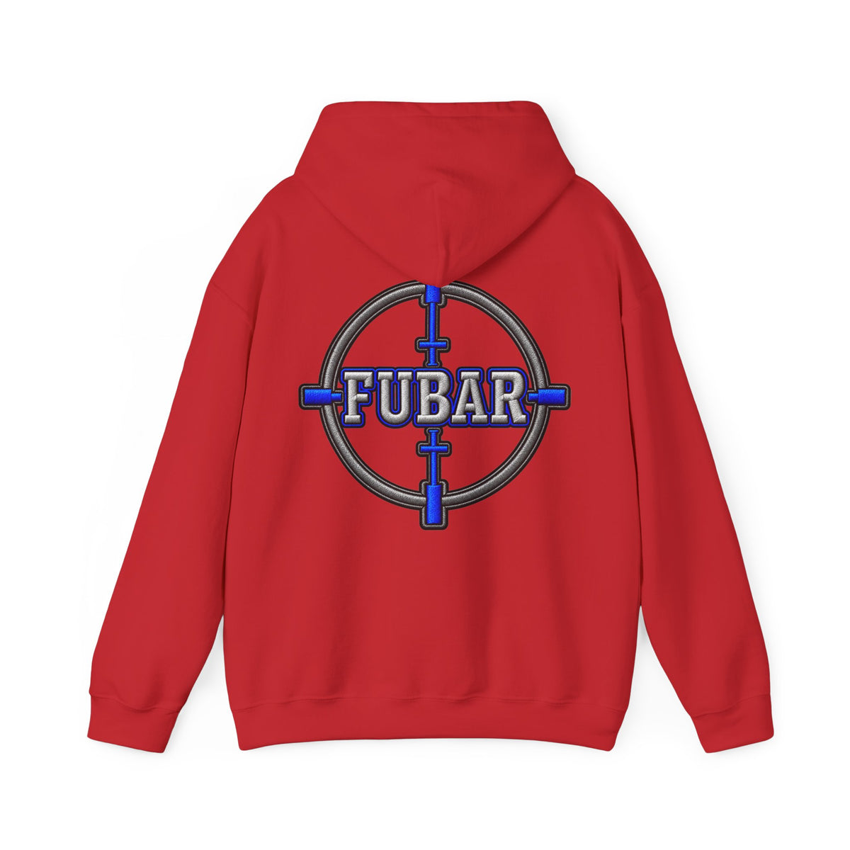 FUBAR Target Logo Hoodie — Tactical Graphic Pullover